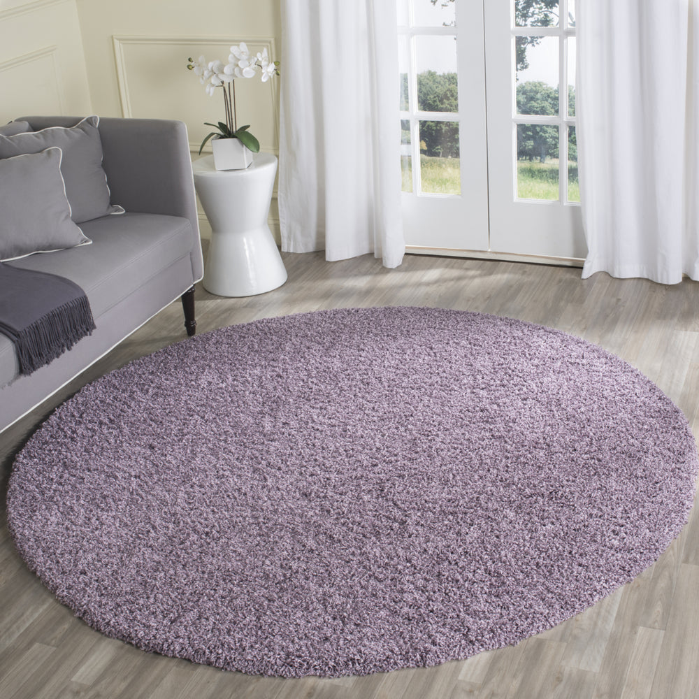 SAFAVIEH Laguna Shag Collection SGL303P Purple Rug Image 2