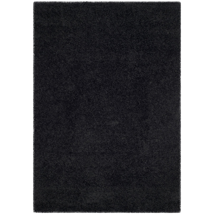 SAFAVIEH Laguna Shag Collection SGL303L Black Rug Image 1