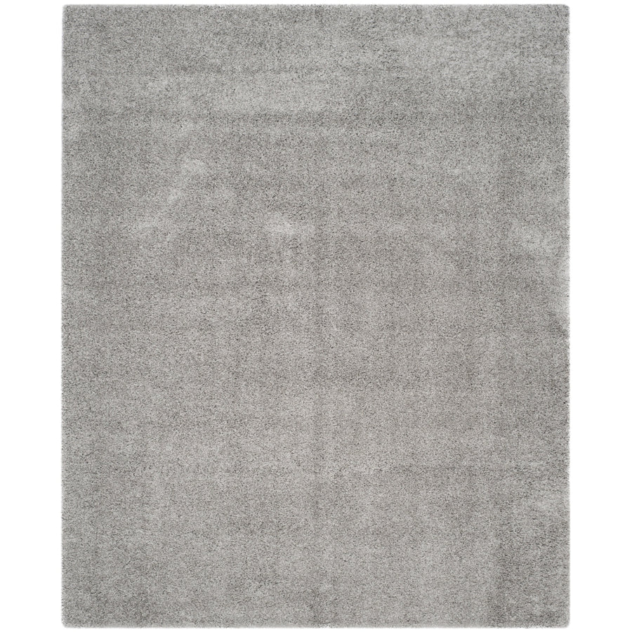 SAFAVIEH Laguna Shag Collection SGL303S Silver Rug Image 1