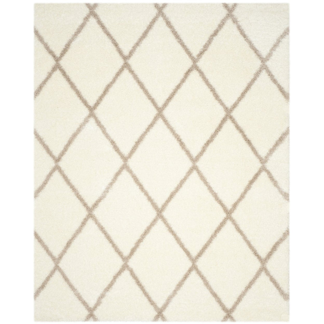 SAFAVIEH Montreal Shag SGM831F Ivory / Beige Rug Image 1