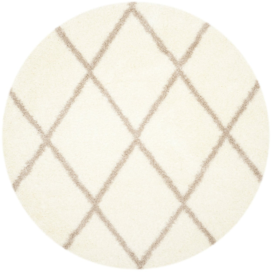 SAFAVIEH Montreal Shag SGM831F Ivory / Beige Rug Image 1