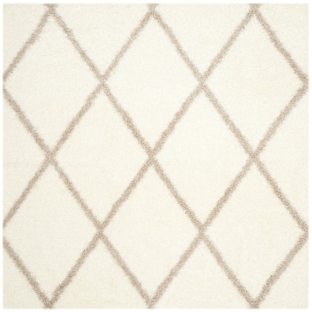 SAFAVIEH Montreal Shag SGM831F Ivory / Beige Rug Image 1