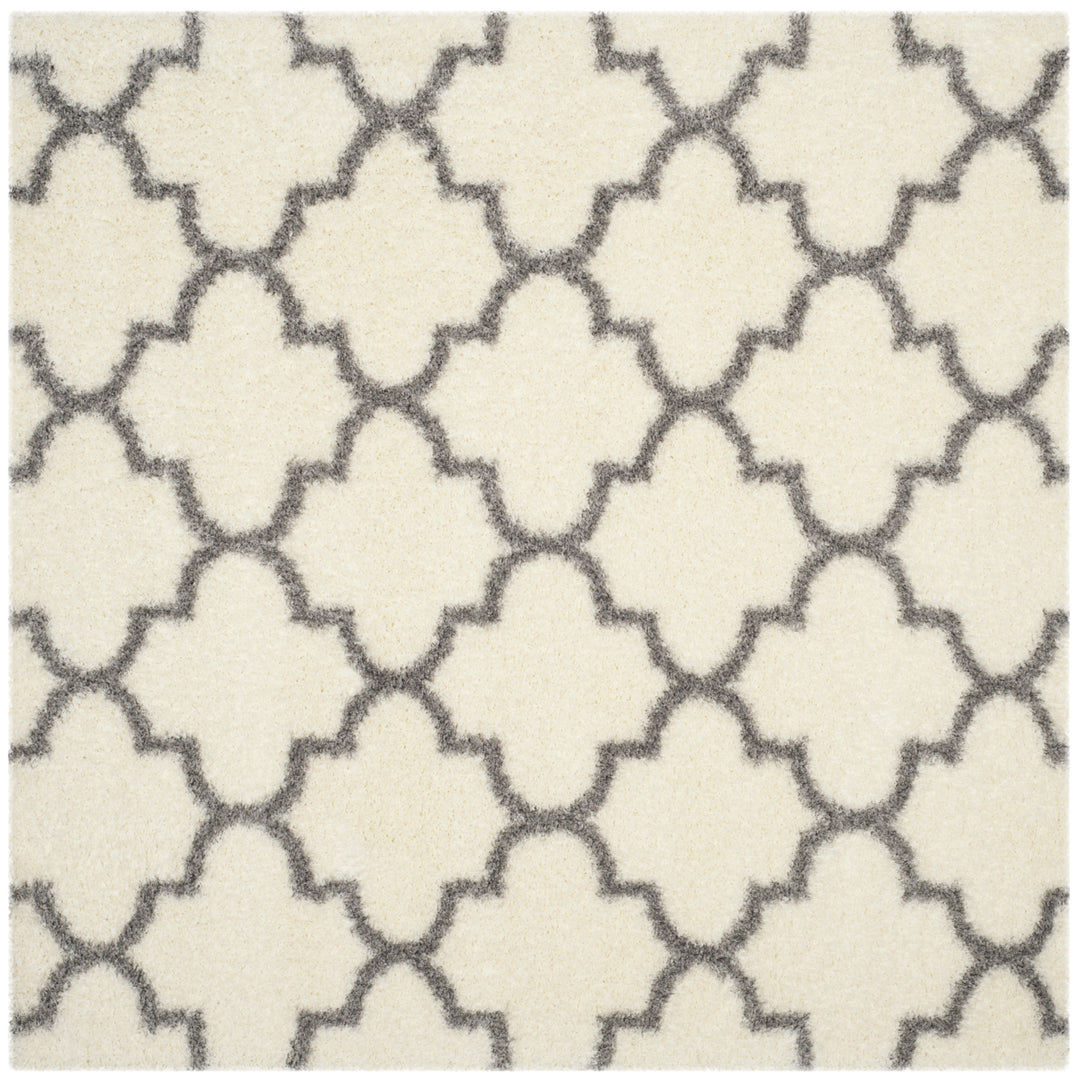 SAFAVIEH Montreal Shag Collection SGM832B Ivory/Grey Rug Image 6