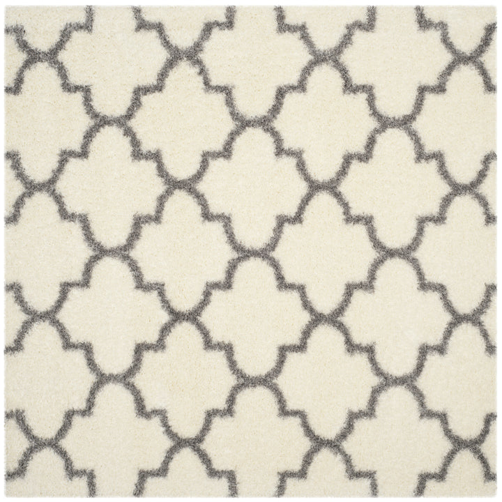 SAFAVIEH Montreal Shag Collection SGM832B Ivory/Grey Rug Image 6