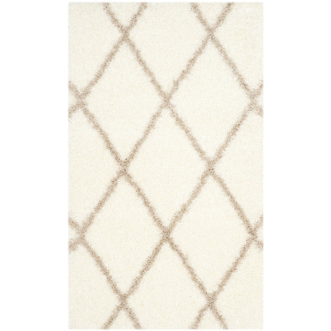 SAFAVIEH Montreal Shag SGM831F Ivory / Beige Rug Image 1