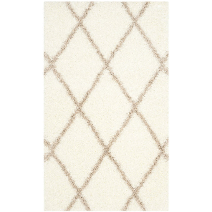 SAFAVIEH Montreal Shag SGM831F Ivory / Beige Rug Image 1