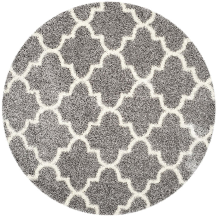 SAFAVIEH Montreal Shag Collection SGM832D Grey/Ivory Rug Image 1