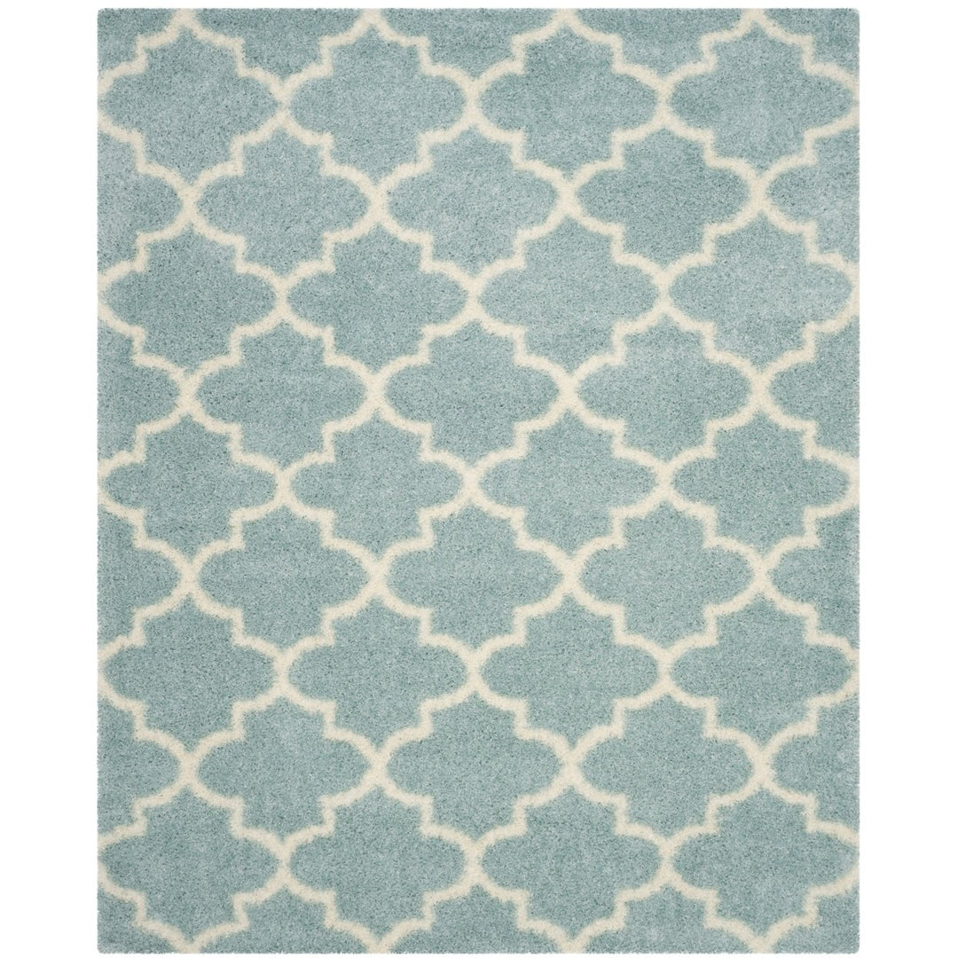 SAFAVIEH Montreal Shag SGM832L Light Blue / Ivory Rug Image 1