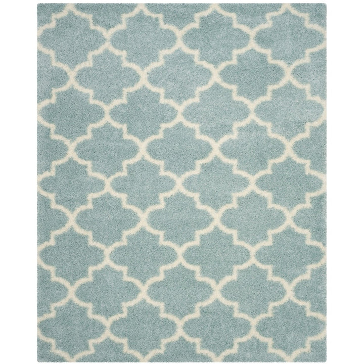 SAFAVIEH Montreal Shag SGM832L Light Blue / Ivory Rug Image 1