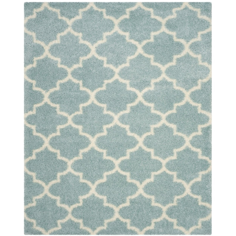 SAFAVIEH Montreal Shag SGM832L Light Blue / Ivory Rug Image 1