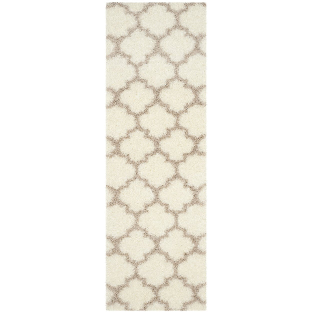 SAFAVIEH Montreal Shag SGM832F Ivory / Beige Rug Image 1