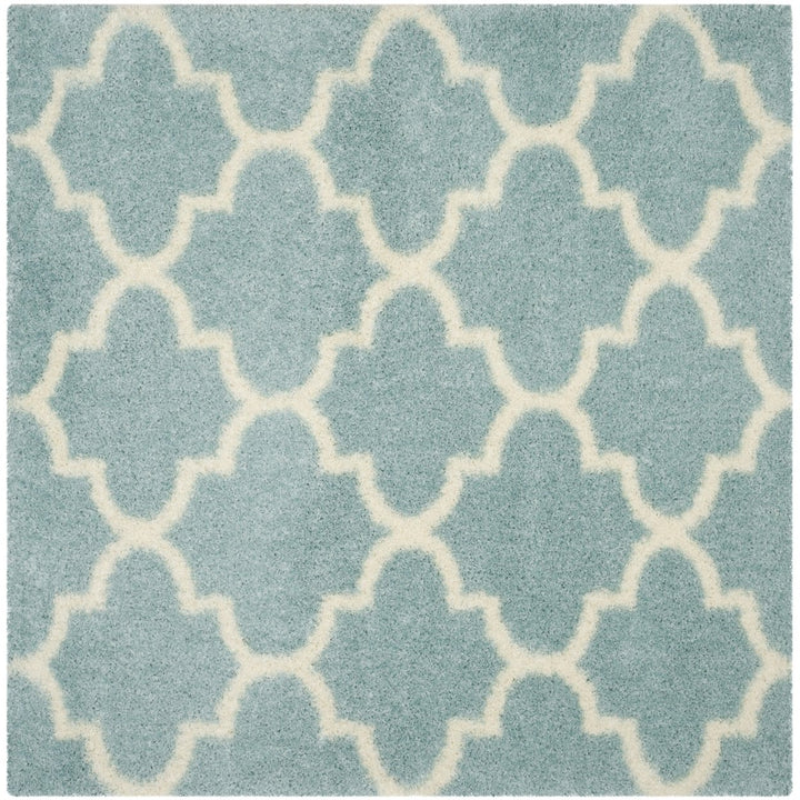 SAFAVIEH Montreal Shag SGM832L Light Blue / Ivory Rug Image 6