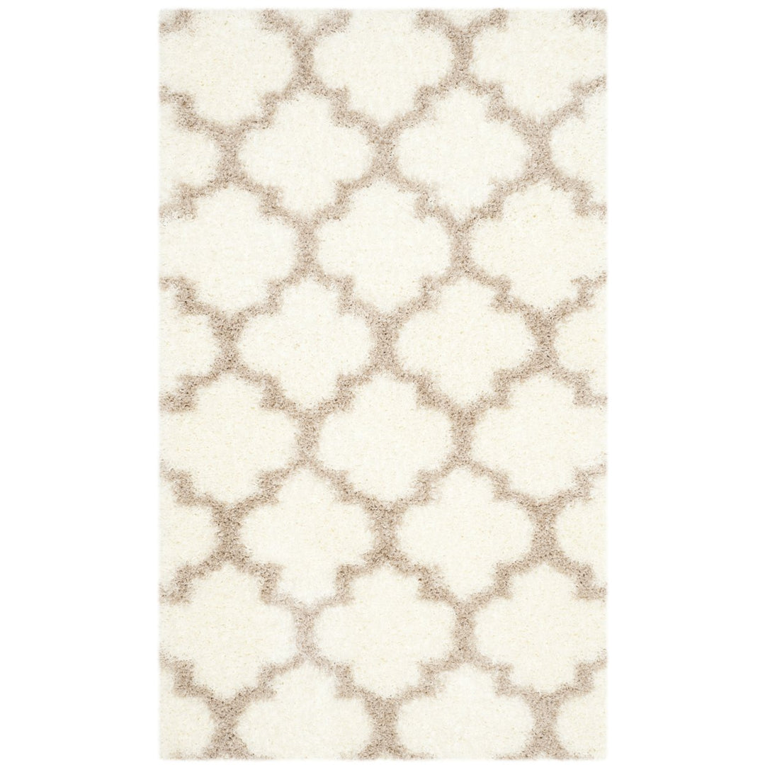 SAFAVIEH Montreal Shag SGM832F Ivory / Beige Rug Image 1