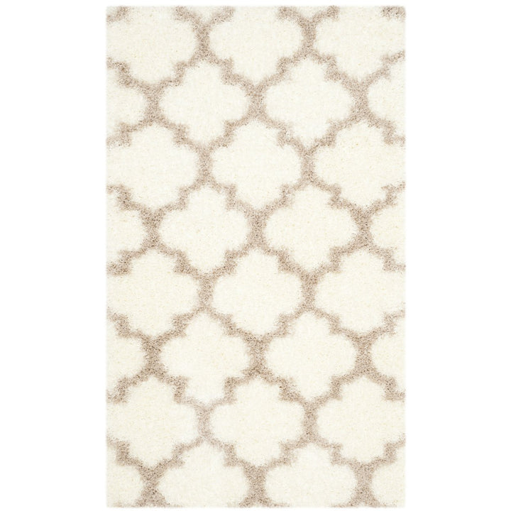 SAFAVIEH Montreal Shag SGM832F Ivory / Beige Rug Image 1