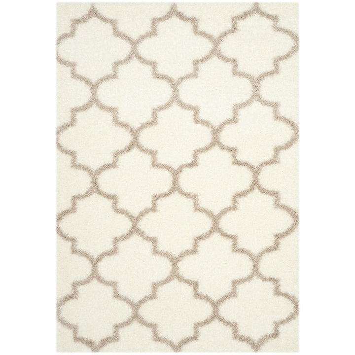 SAFAVIEH Montreal Shag SGM832F Ivory / Beige Rug Image 1