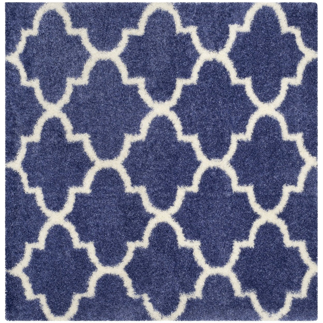 SAFAVIEH Montreal Shag SGM832P Periwinkle / Ivory Rug Image 6