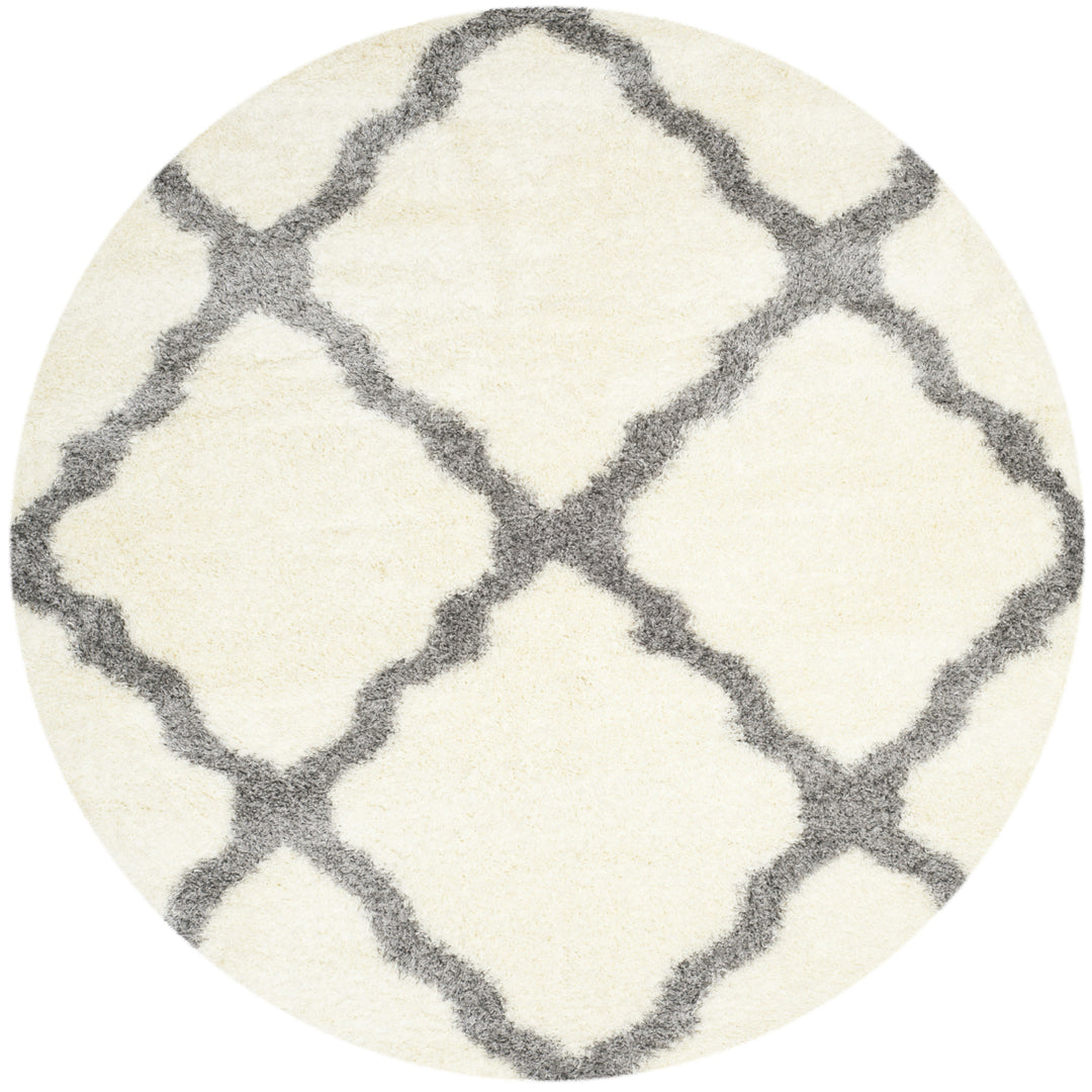 SAFAVIEH Montreal Shag Collection SGM866B Ivory/Grey Rug Image 4