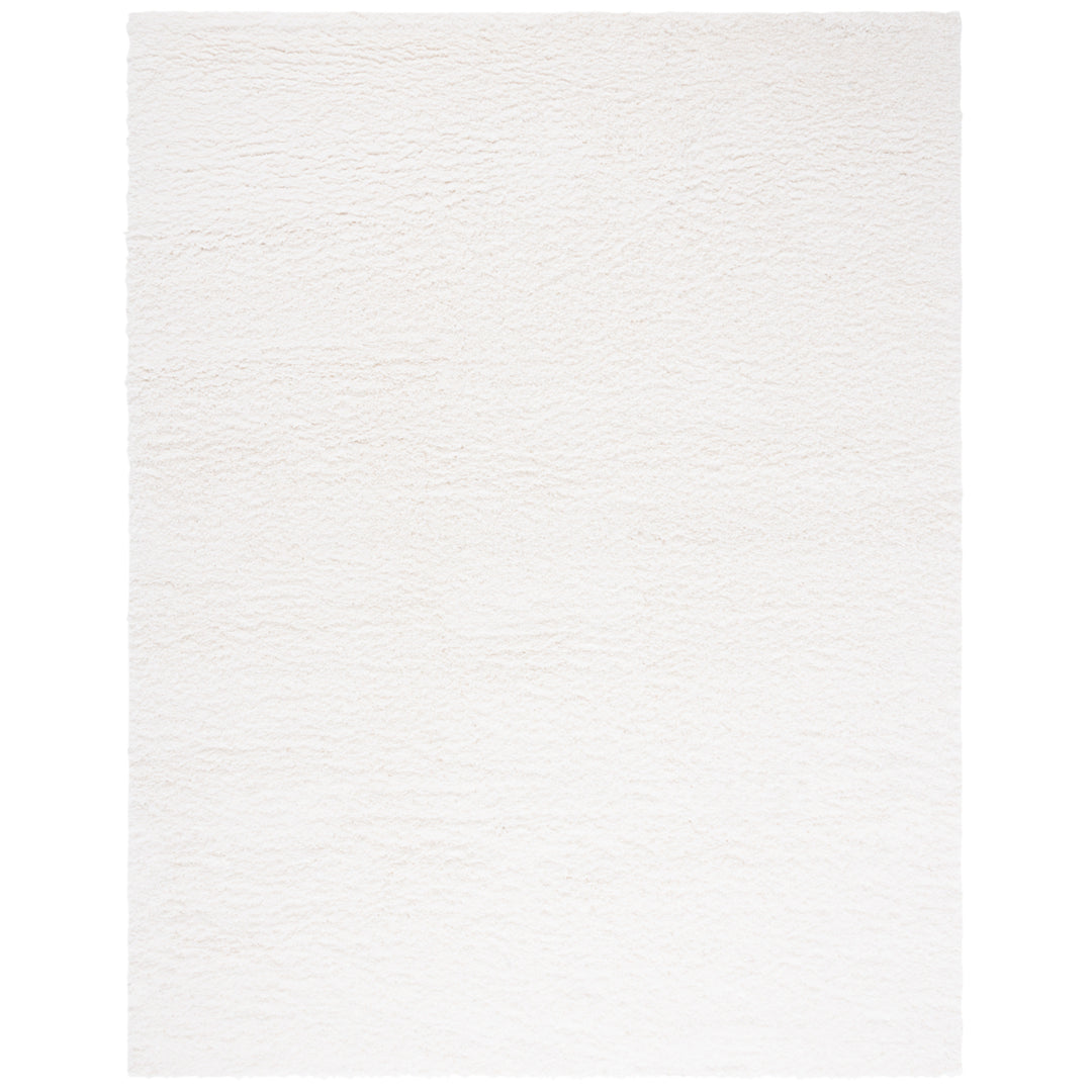 SAFAVIEH Santa Monica Shag SGN725-1010 White Rug Image 1