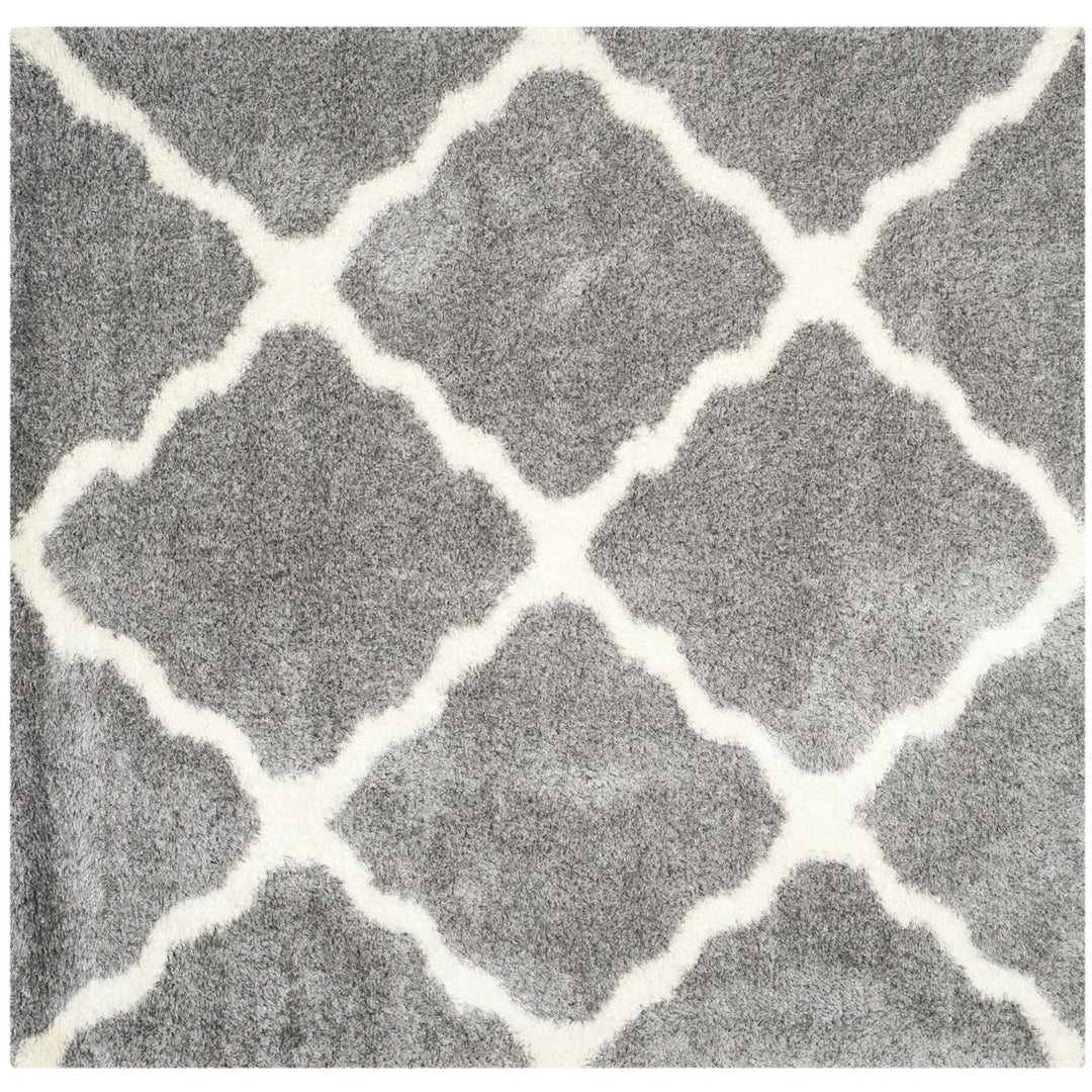 SAFAVIEH Montreal Shag Collection SGM866D Grey/Ivory Rug Image 6