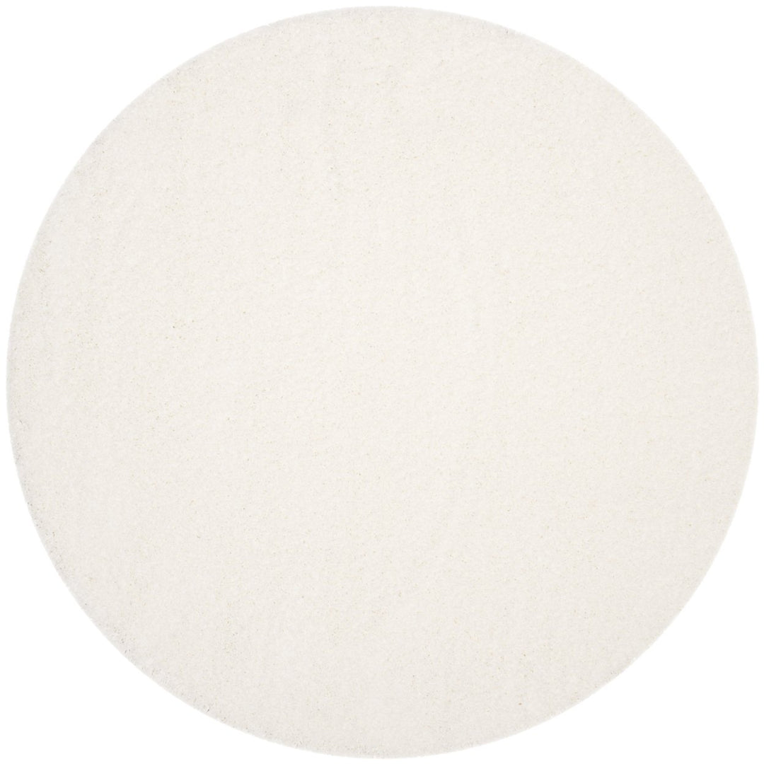 SAFAVIEH Santa Monica Shag SGN725-1010 White Rug Image 1