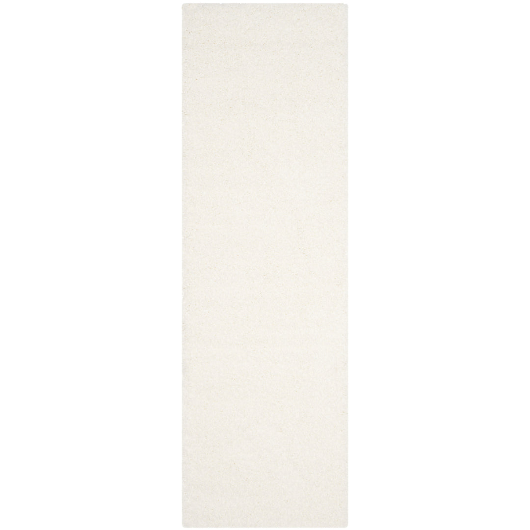 SAFAVIEH Santa Monica Shag SGN725-1010 White Rug Image 5