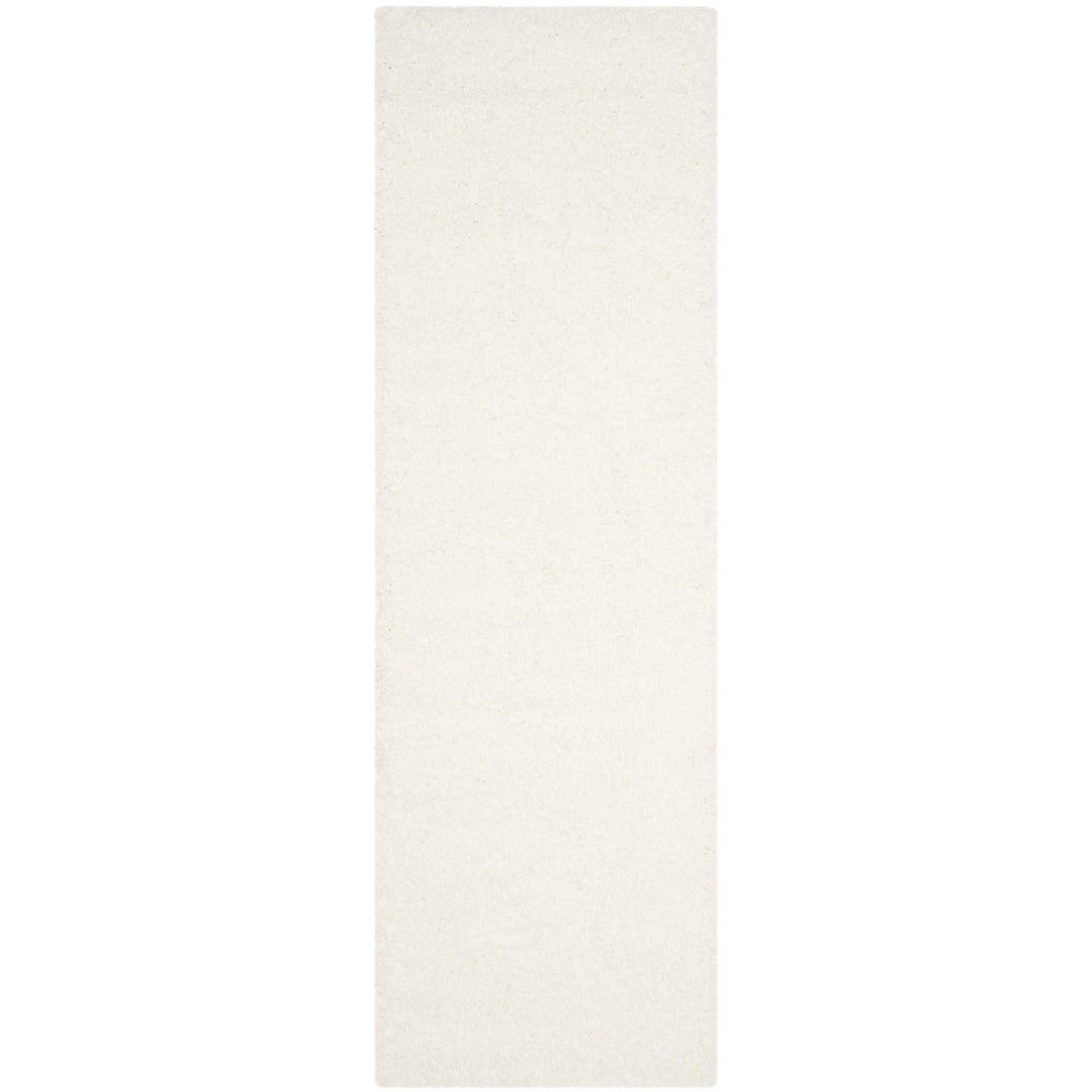 SAFAVIEH Santa Monica Shag SGN725-1010 White Rug Image 1