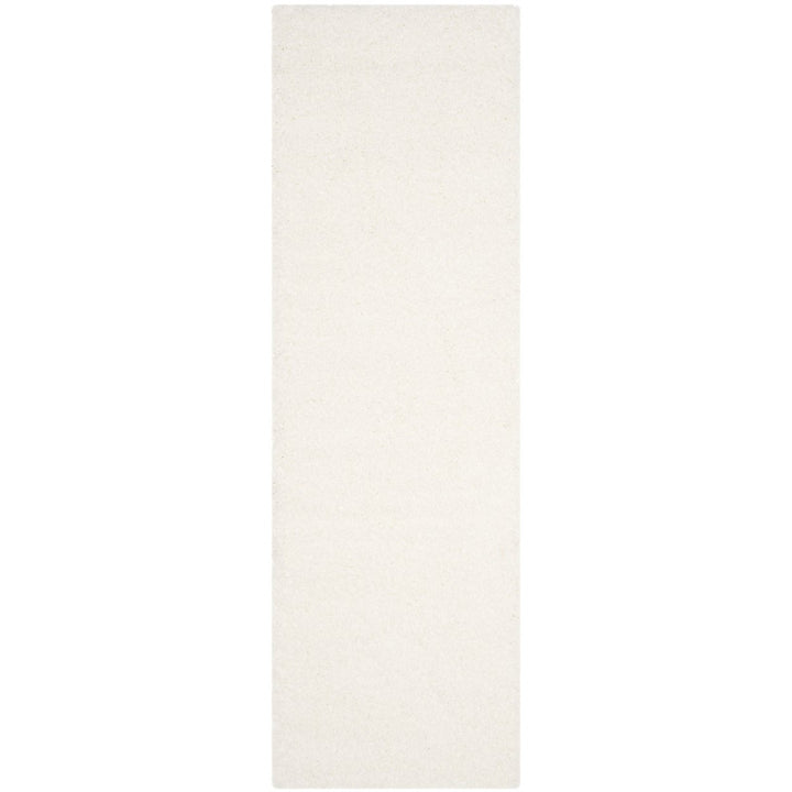 SAFAVIEH Santa Monica Shag SGN725-1010 White Rug Image 1