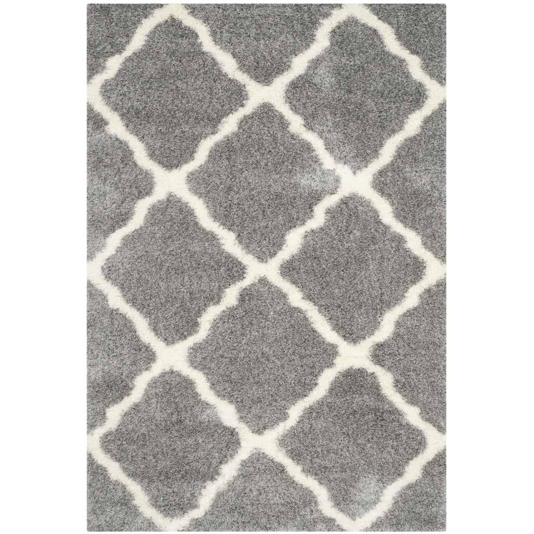 SAFAVIEH Montreal Shag Collection SGM866D Grey/Ivory Rug Image 10