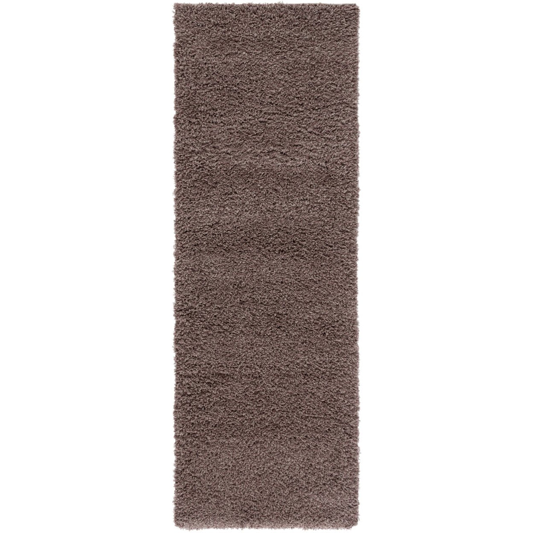 SAFAVIEH Santa Monica Shag SGN725-2424 Taupe Rug Image 1