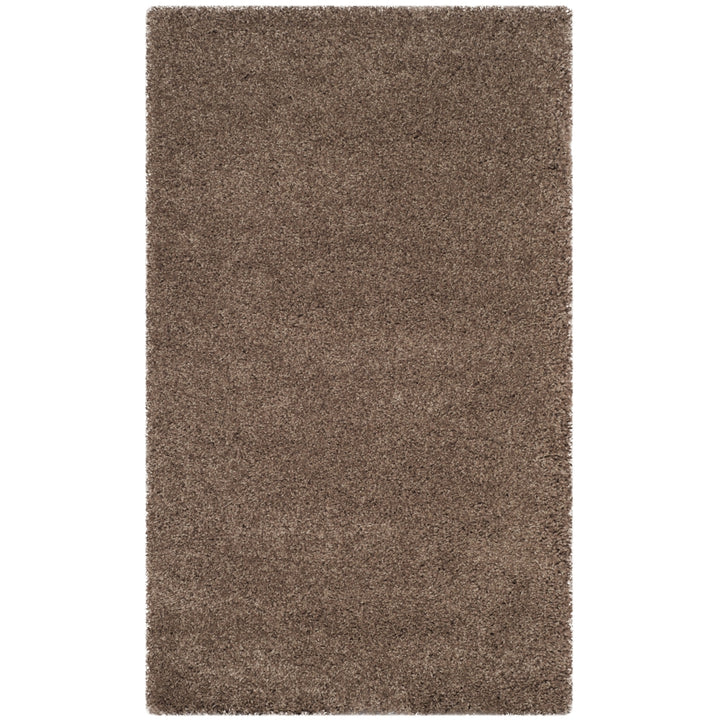 SAFAVIEH Santa Monica Shag SGN725-2424 Taupe Rug Image 4