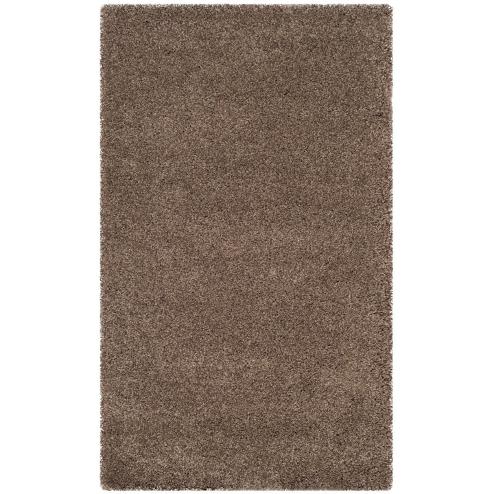 SAFAVIEH Santa Monica Shag SGN725-2424 Taupe Rug Image 1