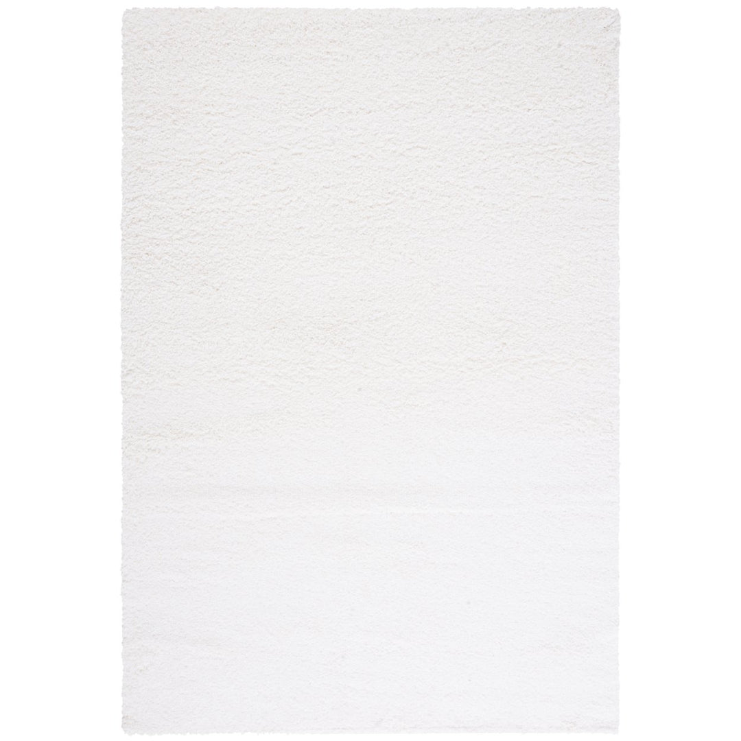 SAFAVIEH Santa Monica Shag SGN725-1010 White Rug Image 1