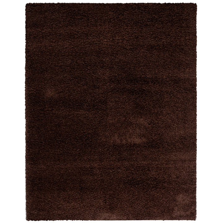 SAFAVIEH Santa Monica Shag SGN725-2727 Brown Rug Image 1