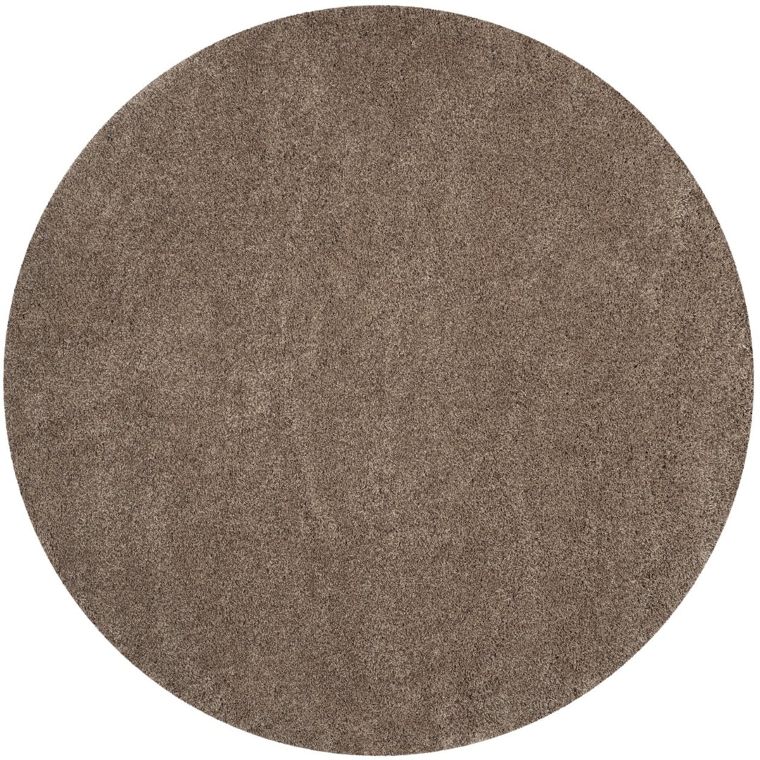 SAFAVIEH Santa Monica Shag SGN725-2424 Taupe Rug Image 1