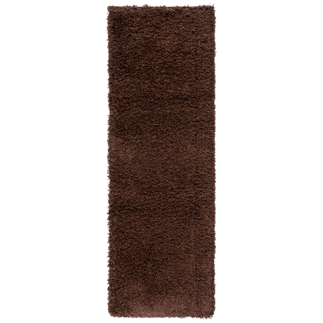 SAFAVIEH Santa Monica Shag SGN725-2727 Brown Rug Image 3