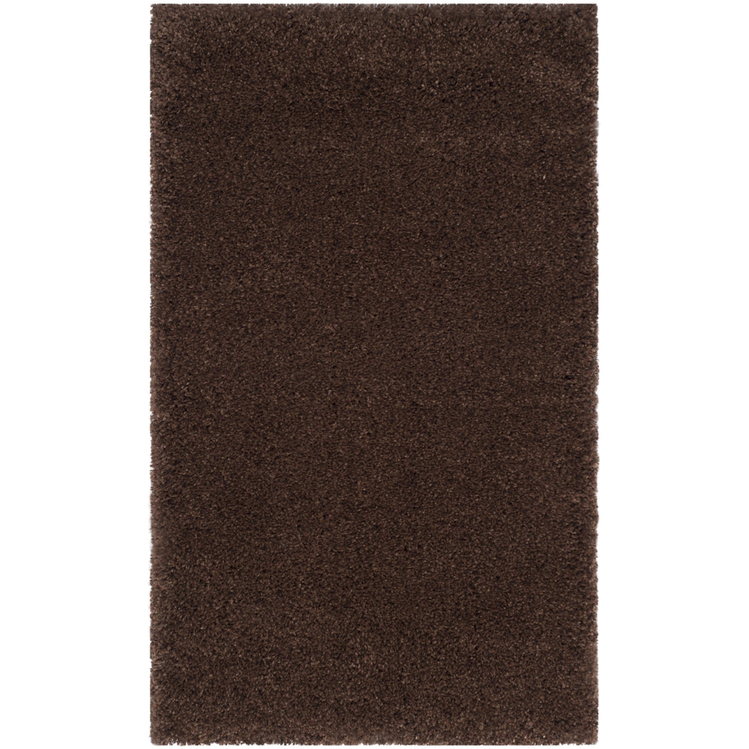 SAFAVIEH Santa Monica Shag SGN725-2727 Brown Rug Image 4