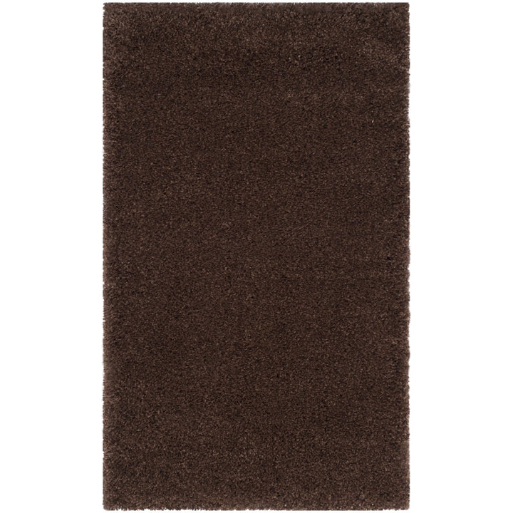 SAFAVIEH Santa Monica Shag SGN725-2727 Brown Rug Image 1