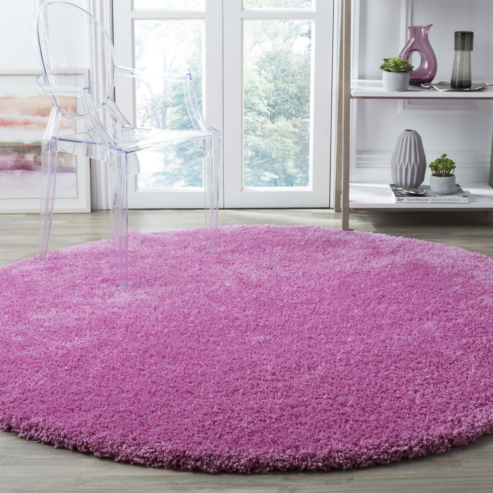 SAFAVIEH Santa Monica Shag SGN725-3232 Pink Rug Image 2