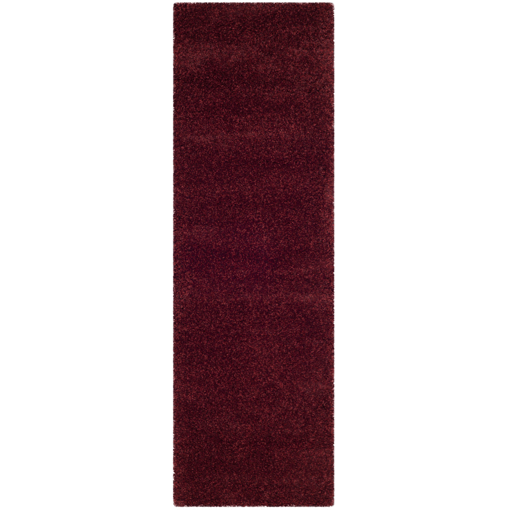 SAFAVIEH SGN725-4242 Santa Monica Shag Maroon Image 2