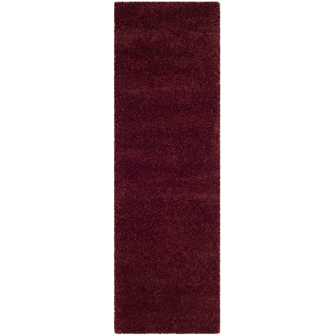 SAFAVIEH SGN725-4242 Santa Monica Shag Maroon Image 2