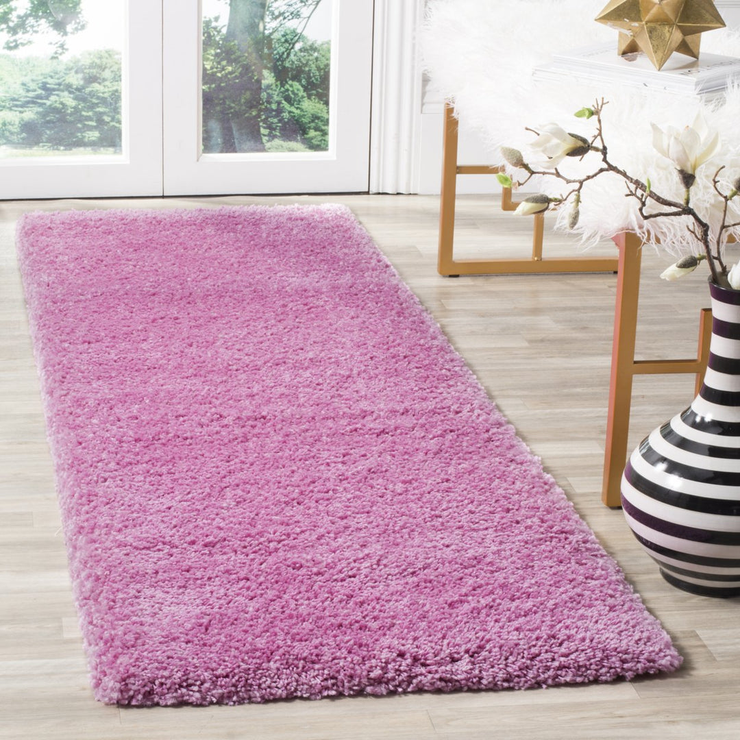 SAFAVIEH Santa Monica Shag SGN725-3232 Pink Rug Image 3