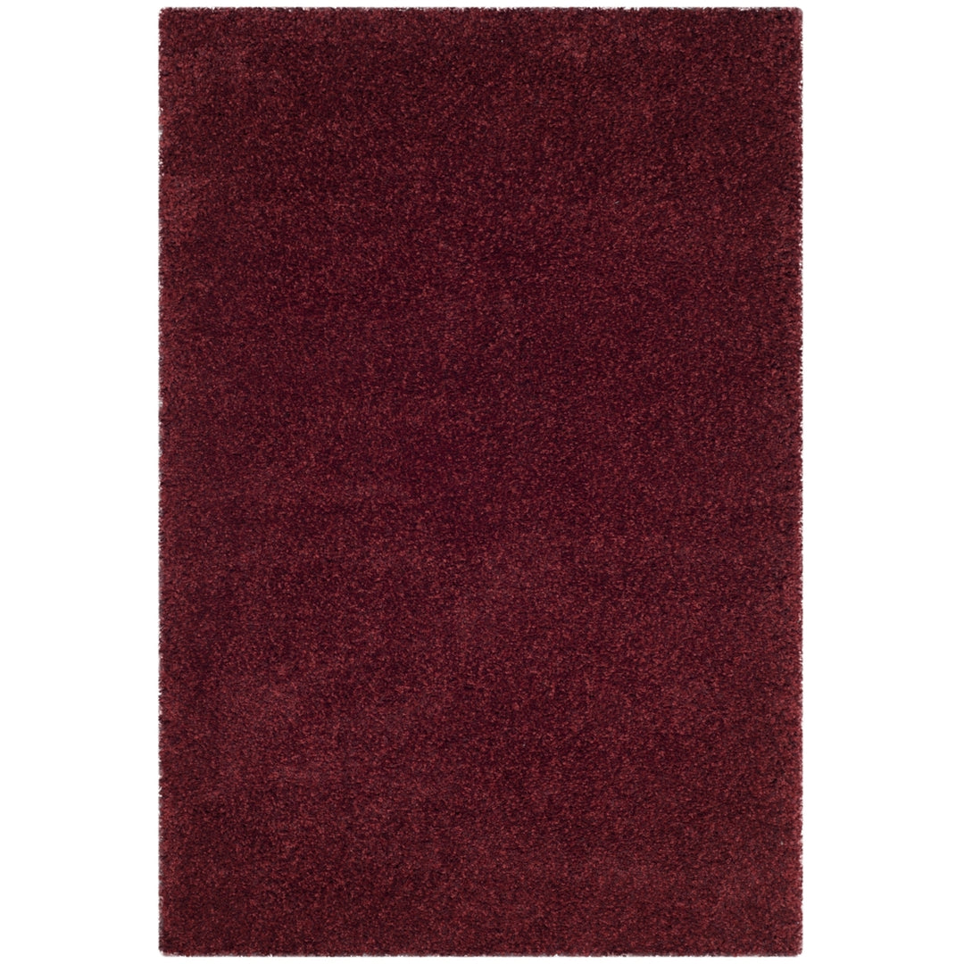 SAFAVIEH SGN725-4242 Santa Monica Shag Maroon Image 4