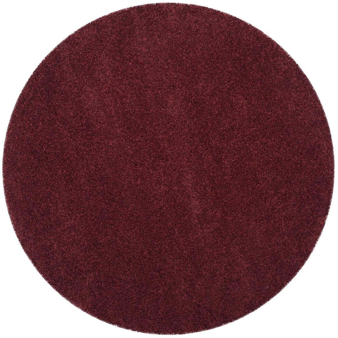 SAFAVIEH SGN725-4242 Santa Monica Shag Maroon Image 6