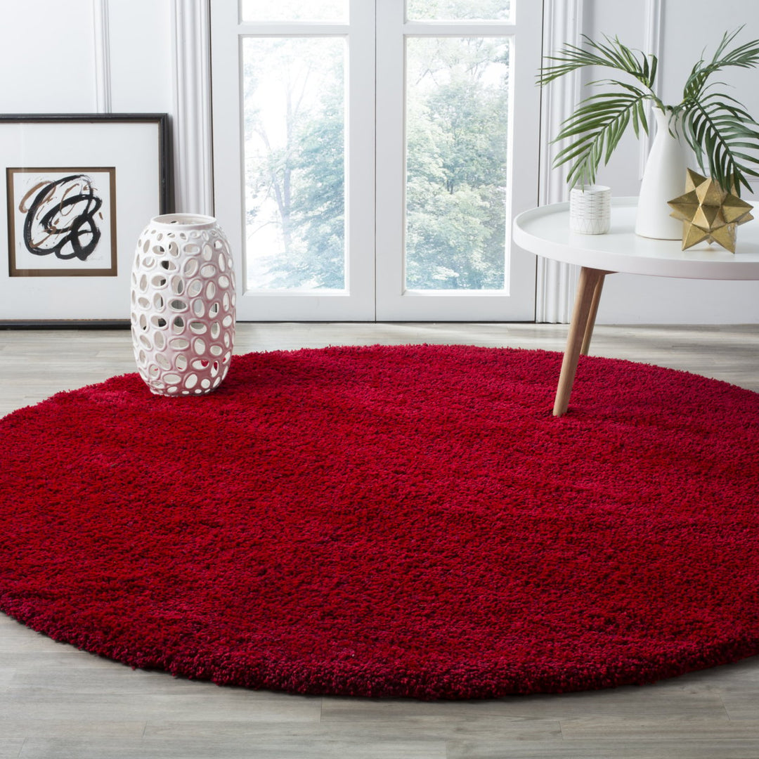 SAFAVIEH Santa Monica Shag SGN725-4040 Red Rug Image 2