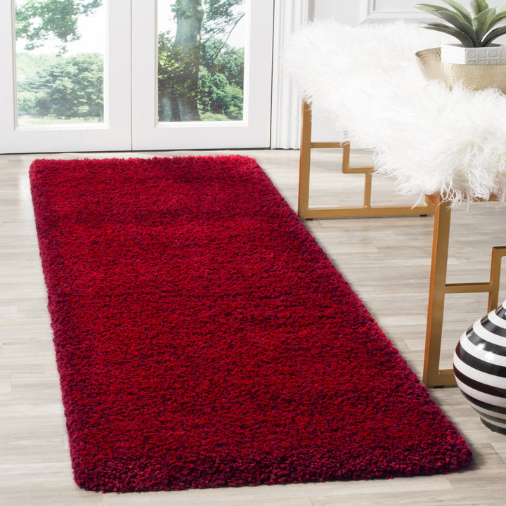 SAFAVIEH Santa Monica Shag SGN725-4040 Red Rug Image 3