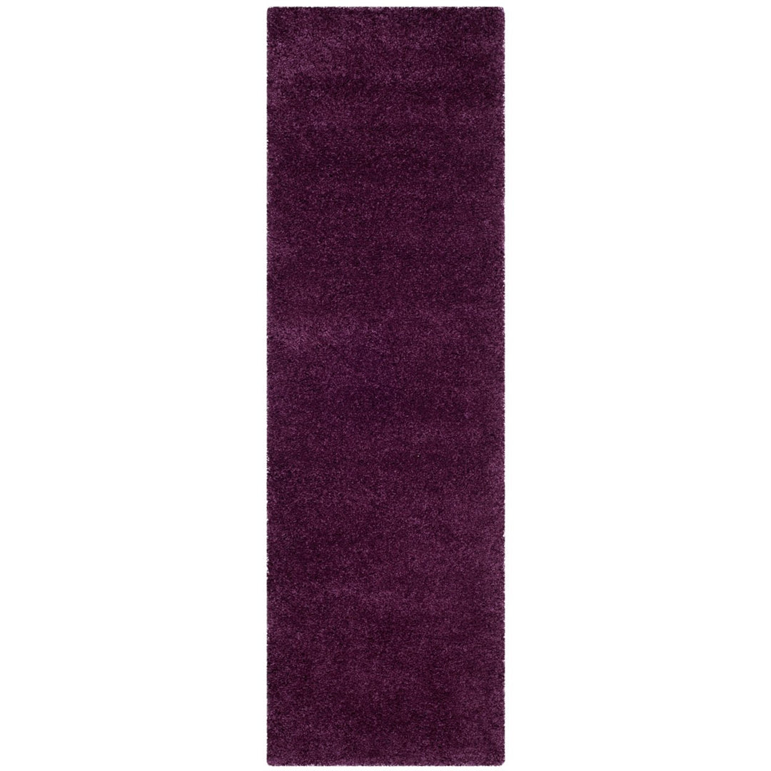 SAFAVIEH Santa Monica Shag SGN725-7373 Purple Rug Image 1