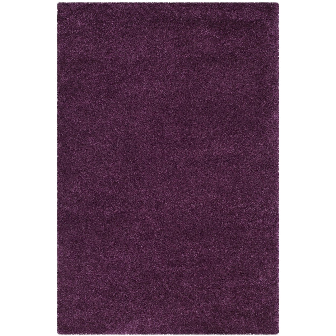 SAFAVIEH Santa Monica Shag SGN725-7373 Purple Rug Image 1