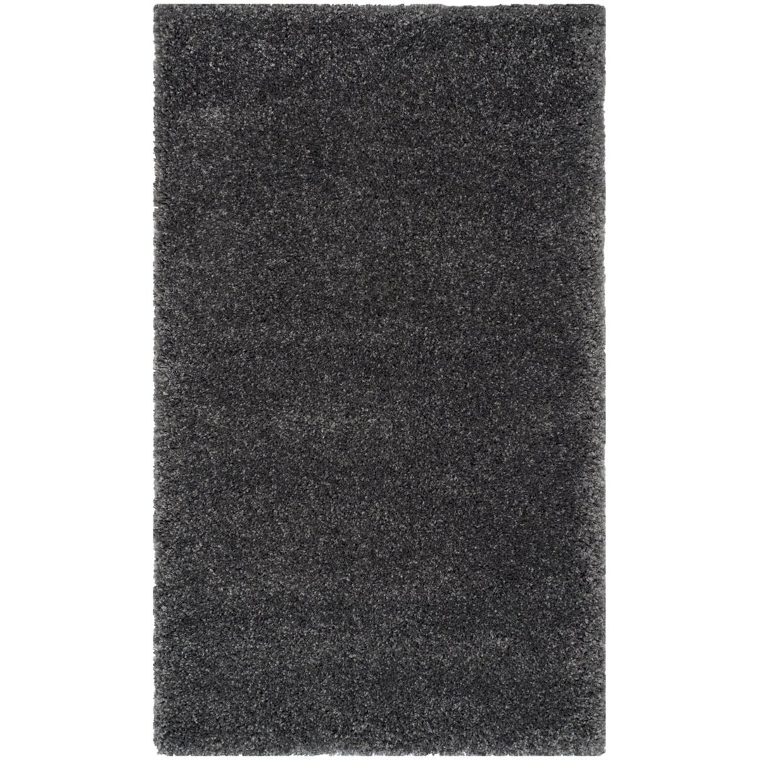 SAFAVIEH Santa Monica Shag SGN725-8484 Dark Grey Rug Image 1