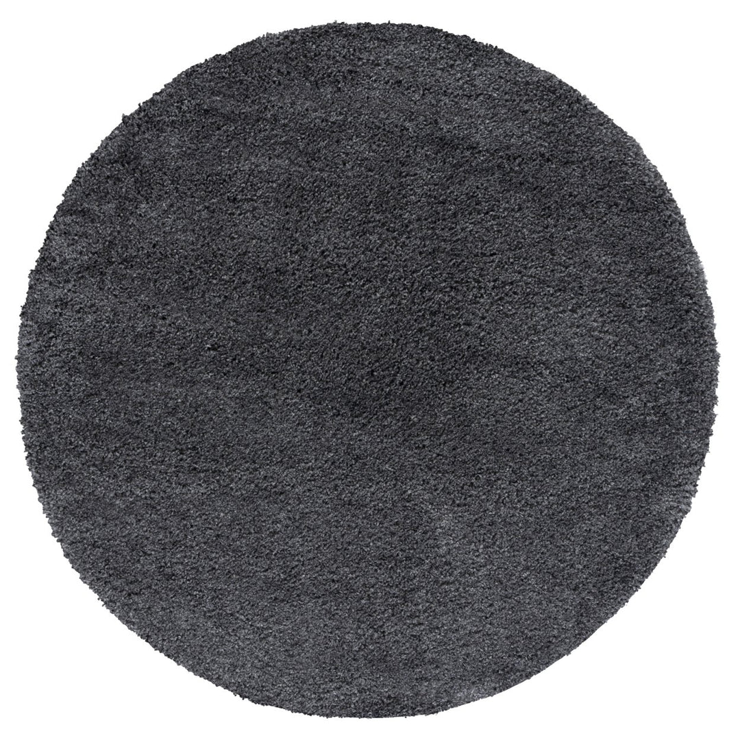 SAFAVIEH Santa Monica Shag SGN725-8484 Dark Grey Rug Image 1