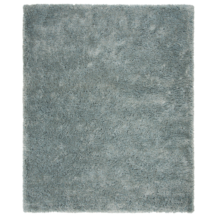 SAFAVIEH Toronto Shag Collection SGT501M Handmade Blue Rug Image 5